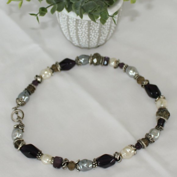 Pearl Earrings and Necklace - Picture 4 of 11